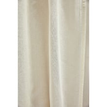 Valerian Cream Sheer Concealed Tab Top Curtains (Set of 2)
